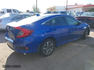 2018 Honda Civic Sedan EX with VIN 2HGFC2F76JH596926, listed as a IAAI auction lot 41765638 with 99,527 mi miles. Bid and sale history available at carsss.com. Image 4.