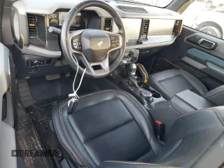 2023 Ford Bronco with VIN 1FMDE5CP6PLB92831, listed as a Copart auction lot 46227895 with 19,065 mi miles and Salvage Title. Bid and sale history available at carsss.com. Image 8.