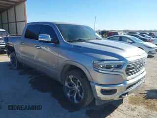 2019 Ram 1500 Limited z VIN 1C6SRFHTXKN774690, wystawiony jako IAAI lot #41860299 z przebiegiem 134 857 mil mil oraz . Historia ofert i sprzedaży dostępna na DreamBid. Obrazek 1.