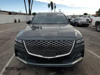 2023 Genesis GV80 with VIN KMUHCESC5PU137756, listed as a Copart auction lot 81332203 with 2,984 mi miles and Salvage title. Bid and sale history available at DreamBid. Image 5.