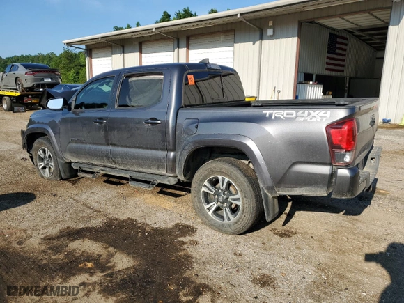 2019 Toyota Tacoma 4WD SR with VIN 5TFCZ5AN7KX207814, listed as a Copart auction lot 60751824 with 16,255 mi miles and Salvage Title. Bid and sale history available at carsss.com. Image 2.