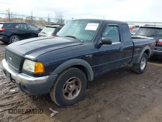 2001 Ford Ranger XL Fleet z VIN 1FTZR15E11PB68777, wystawiony jako IAAI lot #41673554 z przebiegiem 185 621 mil mil oraz . Historia ofert i sprzedaży dostępna na DreamBid. Obrazek 2.