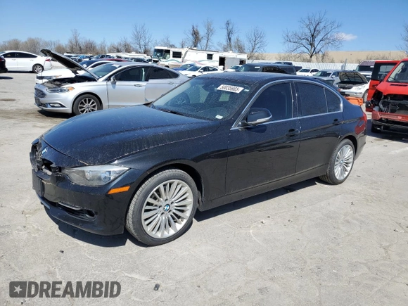 2013 BMW 3 Series 328i xDrive with VIN WBA3B5C59DF597919, listed as a Copart auction lot 50035665 with 105,883 mi miles and Salvage Title. Bid and sale history available at carsss.com. Image 1.