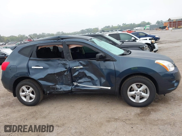 2012 Nissan Rogue S with VIN JN8AS5MT8CW295340, listed as a IAAI auction lot 41837677 with 40,558 mi miles. Bid and sale history available at carsss.com. Image 13.