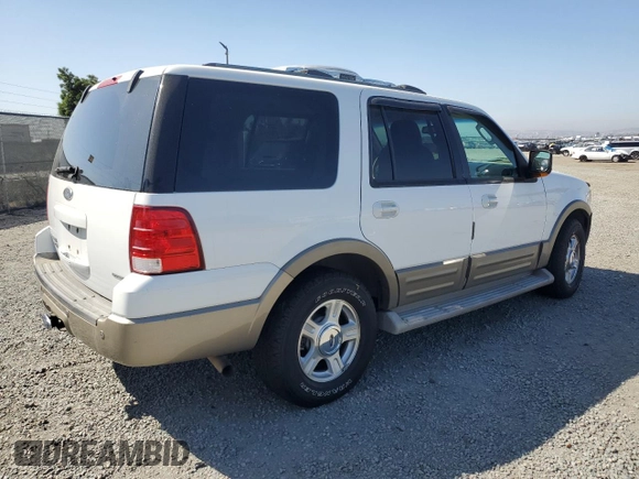2004 Ford Expedition Eddie Bauer with VIN 1FMFU18L84LA80053, listed as a Copart auction lot 58858345 with 103,596 mi miles and Salvage title. Bid and sale history available at DreamBid. Image 3.