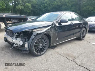 2021 Mercedes-Benz C 300 z VIN W1KWF8DB9MR631906, wystawiony jako Copart lot #62200335 z przebiegiem 48 267 mil mil oraz Szkoda całkowita • Salvage title. Historia ofert i sprzedaży dostępna na DreamBid. Obrazek 1.
