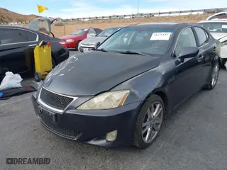 2006 Lexus IS 350 Auto with VIN JTHBE262465011477, listed as a IAAI auction lot 41178192 with 222,833 mi miles. Bid and sale history available at carsss.com. Image 2.