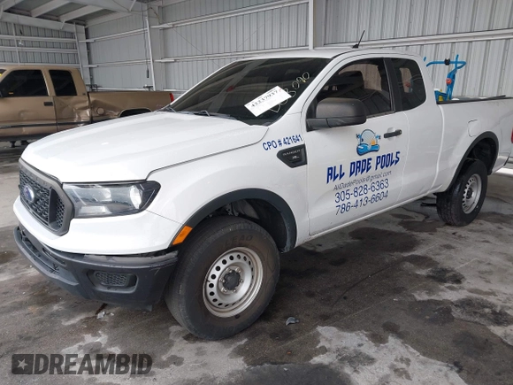 2021 Ford Ranger XL with VIN 1FTER1EH3MLD08090, listed as a IAAI auction lot 42237937 with 68,757 mi miles and . Bid and sale history available at DreamBid. Image 2.