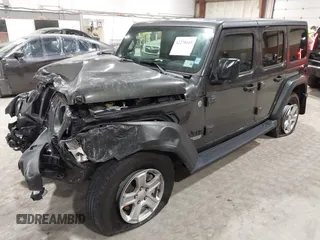 2021 Jeep Wrangler Unlimited Sport S с VIN 1C4HJXDN2MW701625, выставлен на аукционе IAAI как лот 42278169 с пробегом 11 229 миль миль и . История ставок и продаж доступна на DreamBid. Изображение 19.
