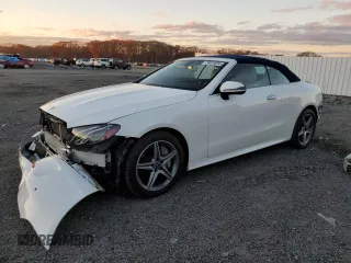 2018 Mercedes-Benz E-Class E 400 with VIN WDD1K6GBXJF034850, listed as a Copart auction lot 79023334 with 0 mi miles and Salvage Title. Bid and sale history available at carsss.com. Image 1.