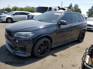 2015 BMW X5 M z VIN 5YMKT6C50F0C89393, wystawiony jako Copart lot #65845844 z przebiegiem 78 304 mil mil oraz Szkoda całkowita • Salvage title. Historia ofert i sprzedaży dostępna na DreamBid. Obrazek 1.