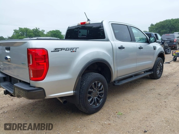 2019 Ford Ranger XL with VIN 1FTER4FH3KLA03685, listed as a IAAI auction lot 42576156 with 53,755 mi miles and . Bid and sale history available at DreamBid. Image 4.