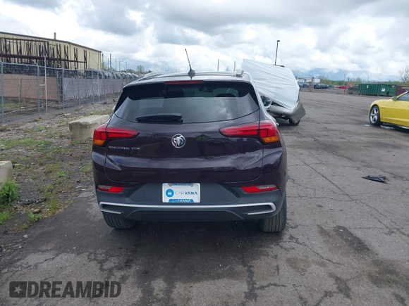 2021 Buick Encore GX Select with VIN KL4MMDSL2MB151382, listed as a IAAI auction lot 42198480 with 60,220 mi miles and . Bid and sale history available at DreamBid. Image 16.