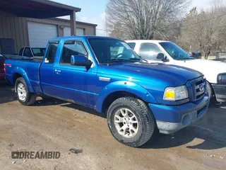 2010 Ford Ranger XLT with VIN 1FTLR4FE3APA61591, listed as a IAAI auction lot 41511654 with 187,677 mi miles. Bid and sale history available at carsss.com. Image 1.