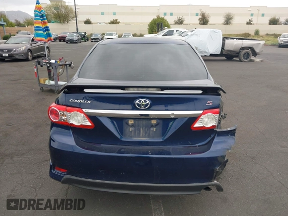 2013 Toyota Corolla L with VIN 5YFBU4EE1DP095964, listed as a IAAI auction lot 42055025 with 166,826 mi miles. Bid and sale history available at carsss.com. Image 16.