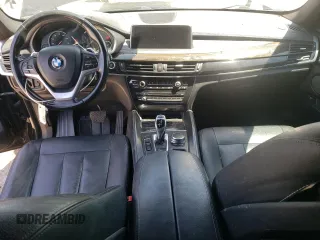 2017 BMW X6 xDrive35i with VIN 5UXKU2C36H0X46915, listed as a Copart auction lot 58133953 with 92,033 mi miles. Bid and sale history available at carsss.com. Image 8.
