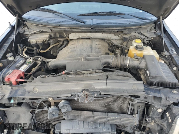 2014 Ford F-150 XL with VIN 1FTFW1ET1EFA43915, listed as a Copart auction lot 53135585 with 176,680 mi miles and Salvage title. Bid and sale history available at DreamBid. Image 12.