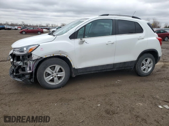 2020 Chevrolet Trax LT with VIN KL7CJLSB6LB338213, listed as a Copart auction lot 49545775 with 57,846 mi miles and Clean Title. Bid and sale history available at DreamBid. Image 1.