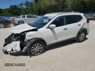 2017 Nissan Rogue SV with VIN 5N1AT2MT1HC861575, listed as a Copart auction lot 53804405 with 150,024 mi miles and Salvage Title. Bid and sale history available at carsss.com. Image 1.