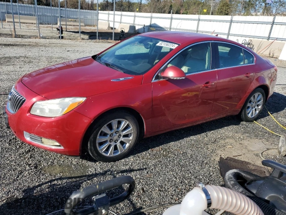 2013 Buick Regal with VIN 2G4GR5ER7D9133130, listed as a Copart auction lot 82156224 with 106,212 mi miles and Salvage Title. Bid and sale history available at carsss.com. Image 1.