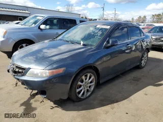 2007 Acura TSX Navi with VIN JH4CL96997C014372, listed as a Copart auction lot 48029165 with 216,550 mi miles and Salvage Title. Bid and sale history available at carsss.com. Image 1.