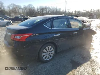 2018 Nissan Sentra S with VIN 3N1AB7AP0JY316849, listed as a Copart auction lot 41911685 with 106,384 mi miles and Salvage Title. Bid and sale history available at carsss.com. Image 3.