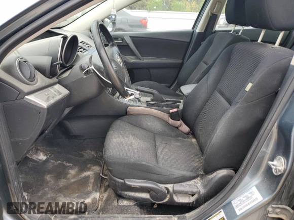 2012 Mazda 3 i Sport z VIN JM1BL1UF2C1504181, wystawiony jako Copart lot #56019085 z przebiegiem 181 946 mil mil oraz Szkoda całkowita • Salvage title. Historia ofert i sprzedaży dostępna na DreamBid. Obrazek 7.