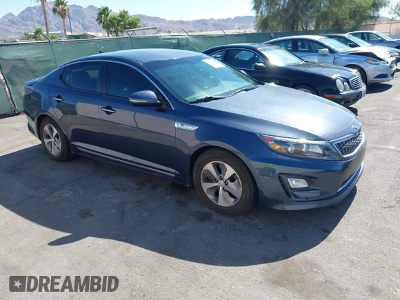 2014 Kia Optima LX with VIN KNAGM4AD7E5065723, listed as a IAAI auction lot 42551879 with 106,206 mi miles and . Bid and sale history available at DreamBid. Image 1.