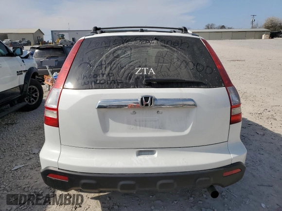 2008 Honda CR-V EX with VIN 3CZRE38558G706991, listed as a Copart auction lot 49047085 with 184,975 mi miles and Salvage Title. Bid and sale history available at carsss.com. Image 6.
