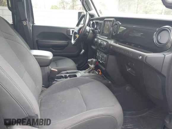 2021 Jeep Wrangler Unlimited Willys with VIN 1C4HJXDN5MW683251, listed as a IAAI auction lot 42075844 with 42,340 mi miles and . Bid and sale history available at DreamBid. Image 5.