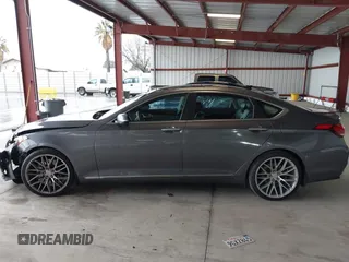 2015 Hyundai Genesis 3.8L with VIN KMHGN4JE8FU071736, listed as a IAAI auction lot 41732022 with 92,361 mi miles. Bid and sale history available at carsss.com. Image 14.