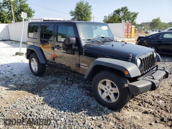 2013 Jeep Wrangler Unlimited Sport with VIN 1C4BJWDG8DL631518, listed as a Copart auction lot 62107765 with 132,617 mi miles and Clean title. Bid and sale history available at DreamBid. Image 4.