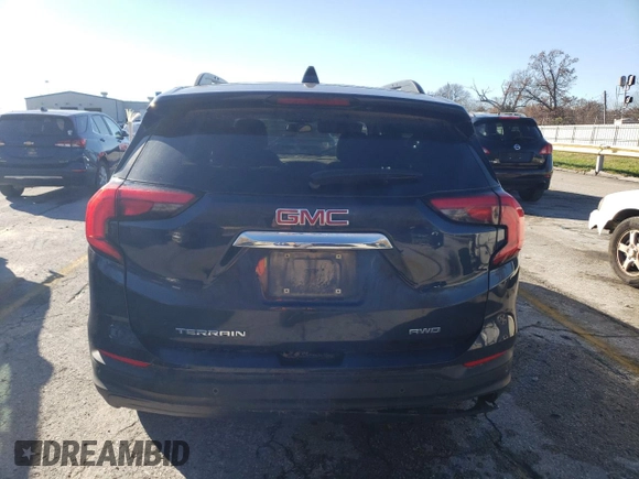 2018 GMC Terrain SLE Diesel with VIN 3GKALUEU6JL252181, listed as a Copart auction lot 81346474 with Not Provided miles and Salvage Title. Bid and sale history available at carsss.com. Image 6.