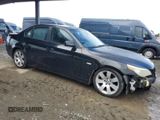 2004 BMW 5 Series 530i with VIN WBANA73534B061028, listed as a Copart auction lot 49221525 with 156,646 mi miles and Salvage Title. Bid and sale history available at DreamBid. Image 4.