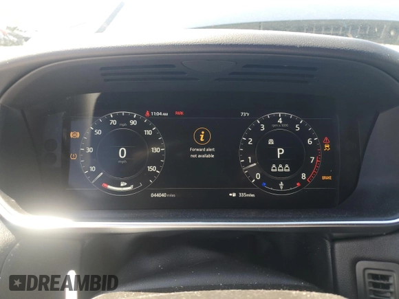 2022 Land Rover Range Rover Sport SE with VIN SALWG2SUXNA203358, listed as a Copart auction lot 54709415 with 44,040 mi miles and Salvage title. Bid and sale history available at DreamBid. Image 9.