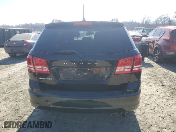 2020 Dodge Journey SE Value with VIN 3C4PDCAB0LT276495, listed as a Copart auction lot 46470485 with 57,866 mi miles and Salvage Title. Bid and sale history available at carsss.com. Image 6.