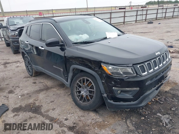 2017 Jeep Compass Latitude с VIN 3C4NJDBB8HT624894, выставлен на аукционе IAAI как лот 41456100 с пробегом 84 873 миль миль и . История ставок и продаж доступна на DreamBid. Изображение 1.