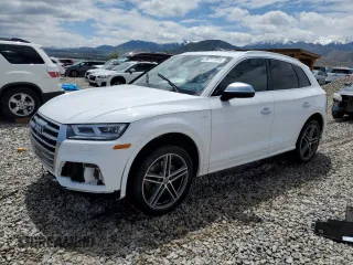 2018 Audi SQ5 Prestige z VIN WA1C4AFY6J2098746, wystawiony jako Copart lot #56747805 z przebiegiem 47 566 mil mil oraz Szkoda całkowita • Salvage title. Historia ofert i sprzedaży dostępna na DreamBid. Obrazek 1.