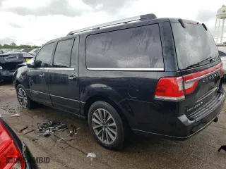 2015 Lincoln Navigator L with VIN 5LMJJ3JT8FEJ07071, listed as a Copart auction lot 66850184 with 58,028 mi miles and Salvage Title. Bid and sale history available at carsss.com. Image 2.