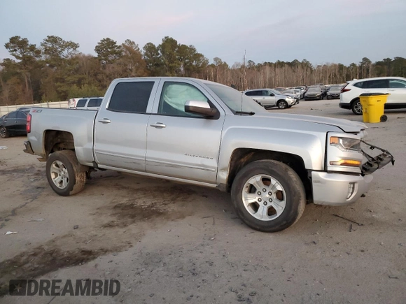 2018 Chevrolet Silverado 1500 LT with VIN 3GCUKREC2JG610420, listed as a Copart auction lot 41514315 with 0 mi miles and Salvage Title. Bid and sale history available at carsss.com. Image 4.