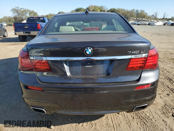 2013 BMW 7 Series 740Li xDrive с VIN WBAYF4C5XDDE23991, выставлен на аукционе Copart как лот 76542464 с пробегом 53 293 миль миль и Списание • Salvage title. История ставок и продаж доступна на DreamBid. Изображение 6.