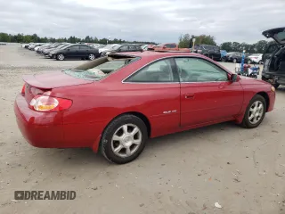 2002 Toyota Solara SE with VIN 2T1CF28P42C601042, listed as a Copart auction lot 74818624 with 70,551 mi miles and Salvage Title. Bid and sale history available at DreamBid. Image 3.