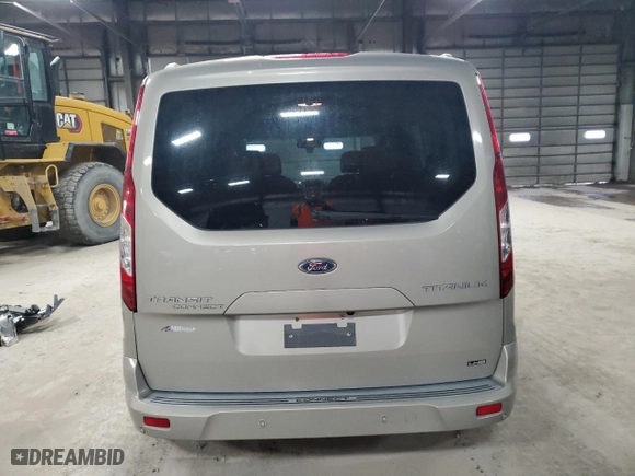 2016 Ford Transit Connect Wagon Titanium with VIN NM0GE9G73G1286208, listed as a Copart auction lot 78484304 with 99,261 mi miles and Salvage Title. Bid and sale history available at carsss.com. Image 6.