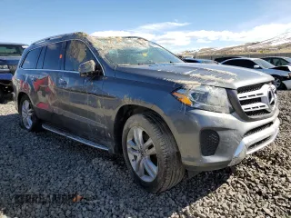 2017 Mercedes-Benz GLS 450 with VIN 4JGDF6EE3HA943086, listed as a Copart auction lot 46315454 with 74,760 mi miles and . Bid and sale history available at DreamBid. Image 4.