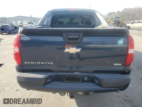 2008 Chevrolet Avalanche 3LT with VIN 3GNEC12098G305009, listed as a Copart auction lot 47277955 with 257,723 mi miles and Salvage title. Bid and sale history available at DreamBid. Image 6.