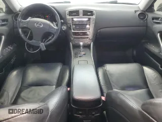 2008 Lexus IS 250 with VIN JTHBK262182070533, listed as a Copart auction lot 57807445 with 189,869 mi miles and Salvage title. Bid and sale history available at DreamBid. Image 8.