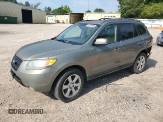 2007 Hyundai Santa Fe SE with VIN 5NMSH13E77H089493, listed as a Copart auction lot 60285965 with 154,718 mi miles and Salvage title. Bid and sale history available at DreamBid. Image 1.