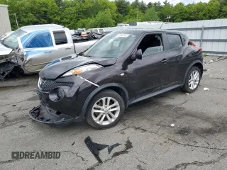 2014 Nissan Juke SL with VIN JN8AF5MV6ET480996, listed as a Copart auction lot 57645145 with Not provided miles and Salvage title. Bid and sale history available at DreamBid. Image 1.