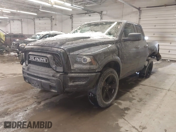 2021 Ram 1500 Classic Warlock with VIN 1C6RR7GG2MS507332, listed as a IAAI auction lot 41510921 with 39,209 mi miles. Bid and sale history available at carsss.com. Image 17.