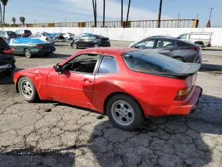 1986 Porsche 944 with VIN WP0AA0943GN450410, listed as a Copart auction lot 45217525 with 94,861 mi miles and Clean Title. Bid and sale history available at carsss.com. Image 2.